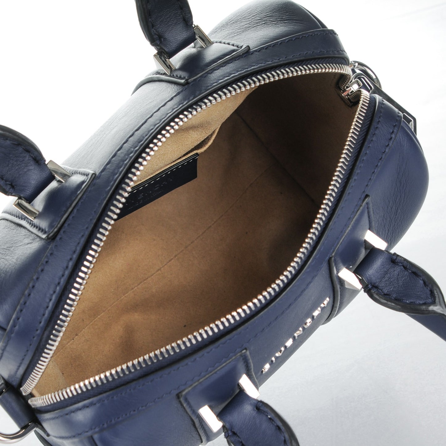 Calfskin Micro Lucrezia Navy