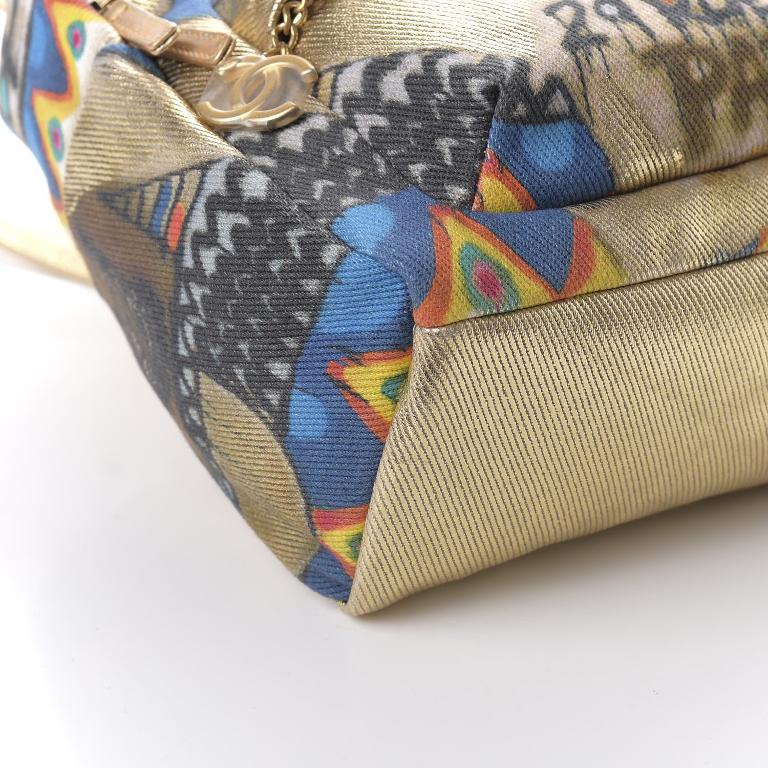 Chanel Graffiti Printed Canvas Street Spirit Backpack Multicolor 5 of 9