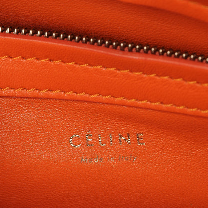 Celine Pony Hair Medium Phantom Luggage Orange 7 of 9