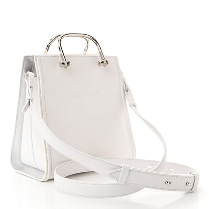 Alexander McQueen Calfskin The Short Story Shoulder Bag White 3 of 15