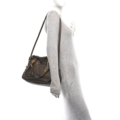Chloe Calfskin Medium Paraty Chocolate 2 of 10