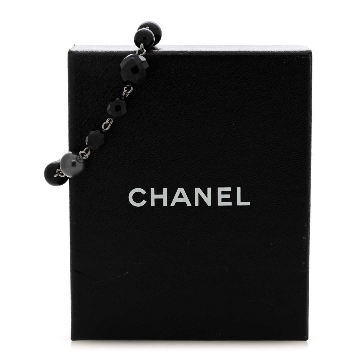 Bead Bracelet Ruthenium Black