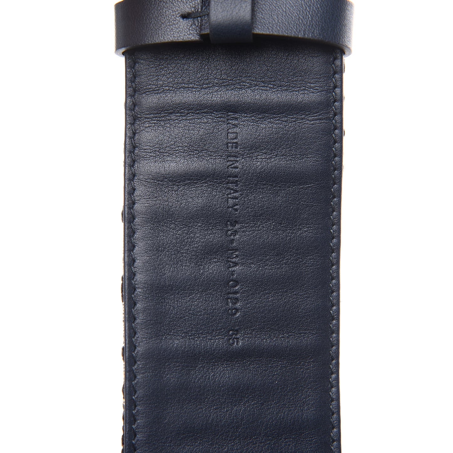 Oblique Diorquake Belt 85 Blue Multi