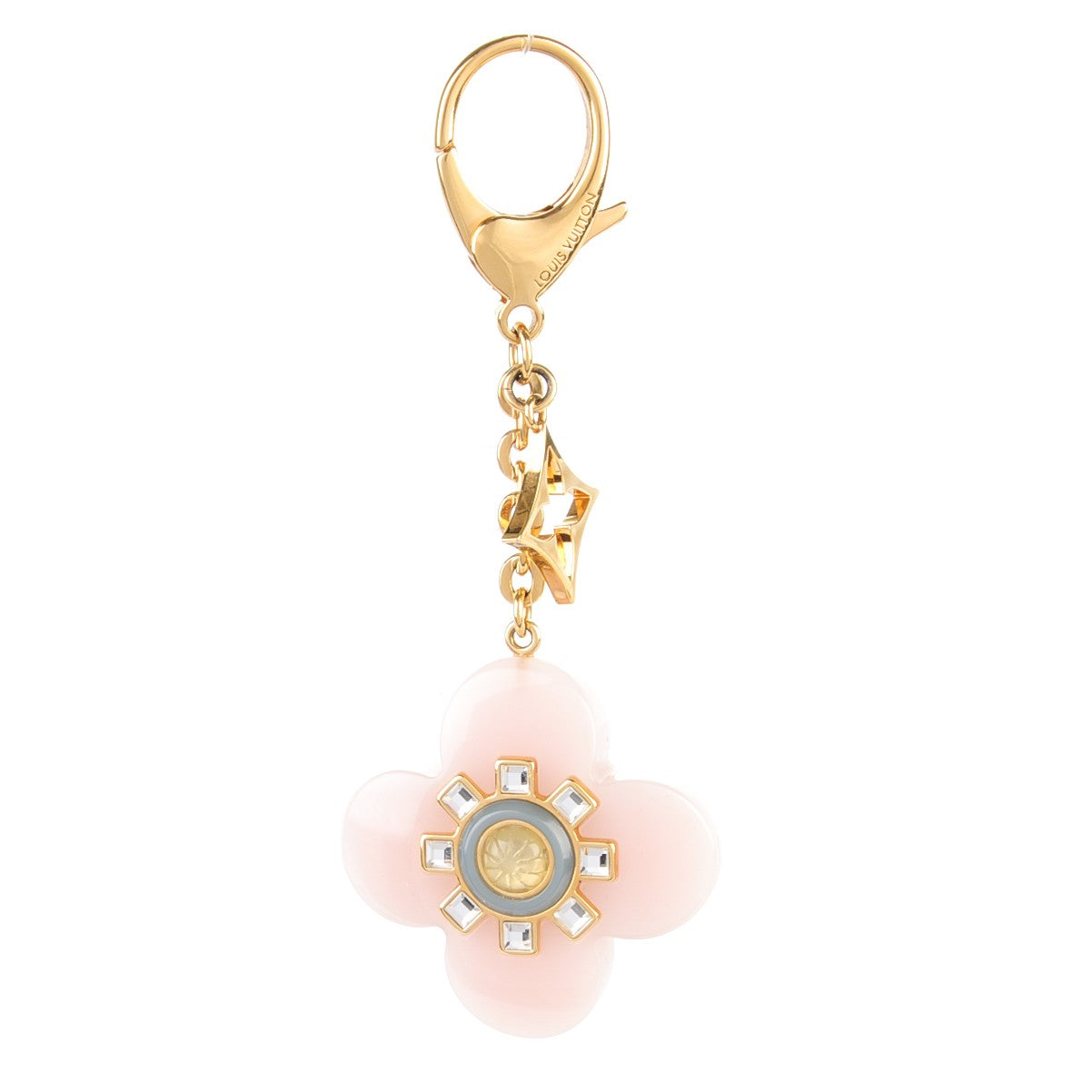 Louis Vuitton Fleur d'Etoile Bag Charm Rose 1 of 4