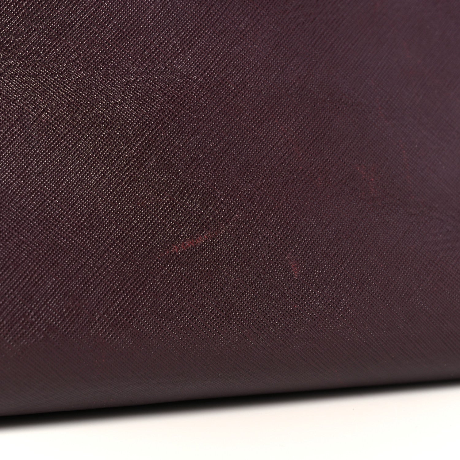 Salvatore Ferragamo Printed Calfskin Beky Tote Burgundy 19 of 25