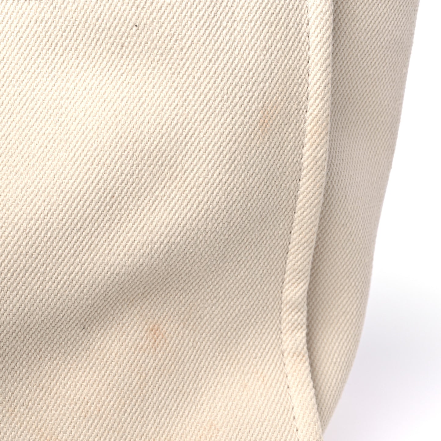 Canvas Pearl Large Deauville Tote Ecru Beige