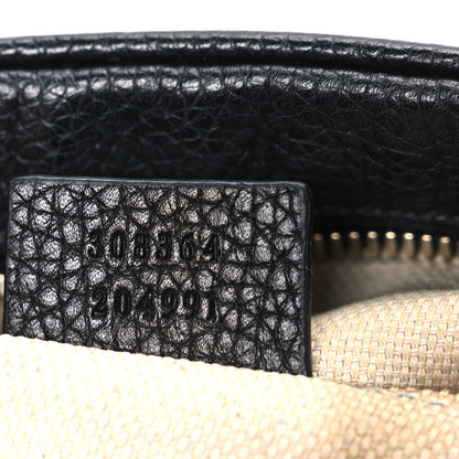 Gucci Pebbled Calfskin Small Soho Disco Bag Black 7 of 12