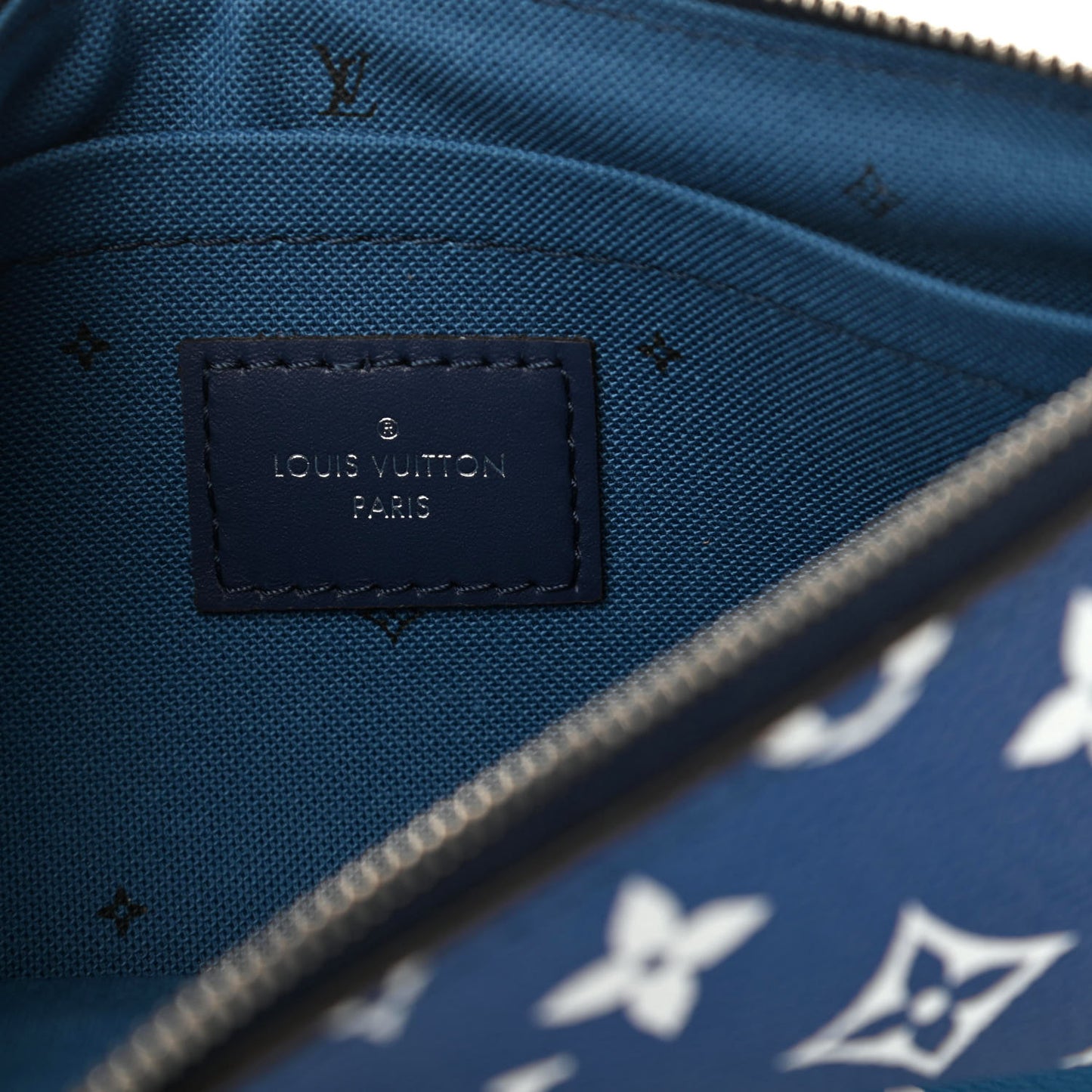 Monogram Escale Neverfull MM GM Pochette Blue