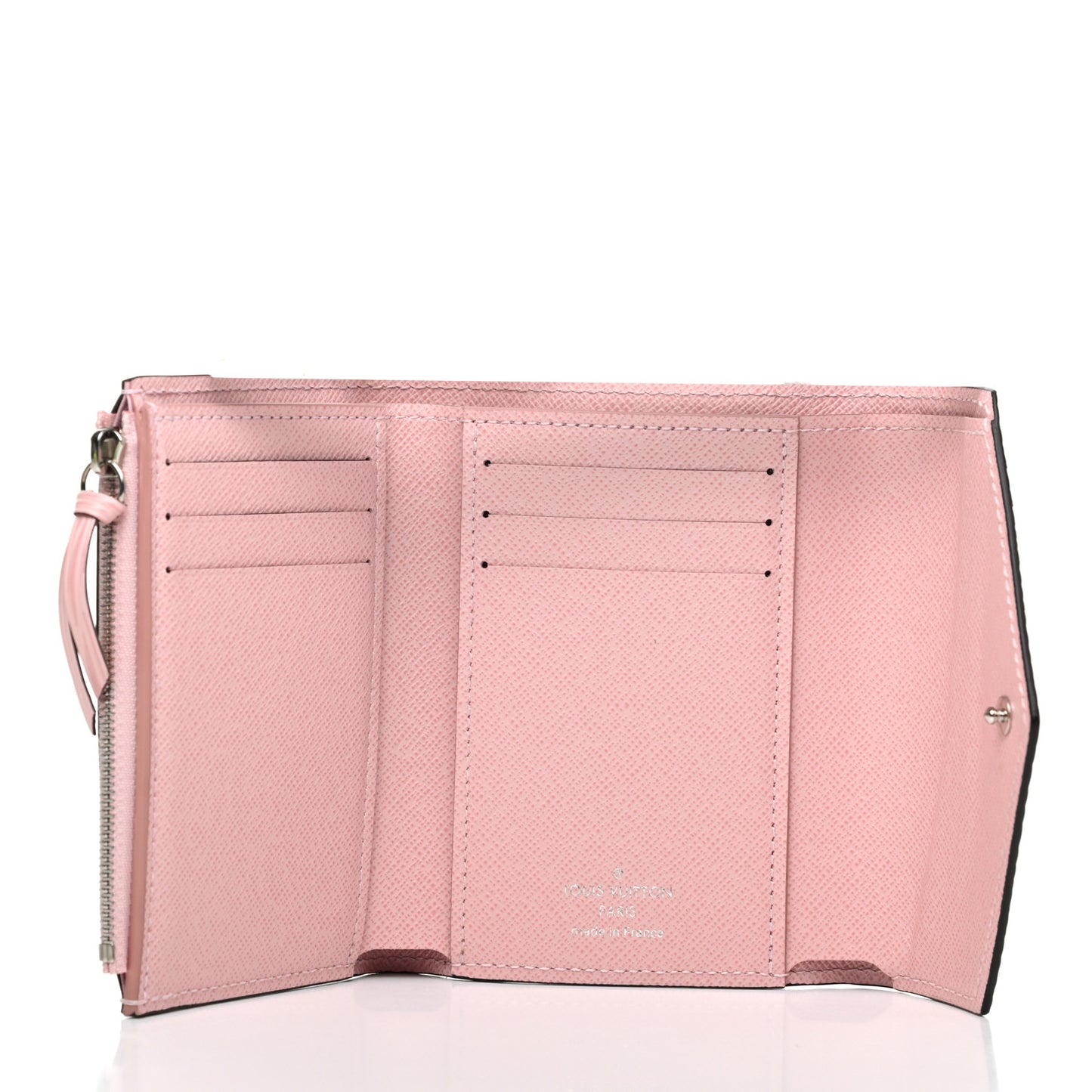 Epi Victorine Wallet Rose Ballerine
