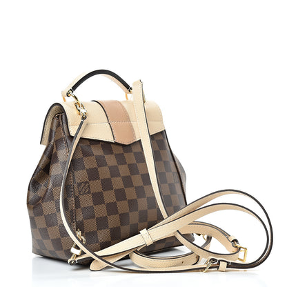 Louis Vuitton Damier Ebene Clapton Backpack Creme 2 of 9