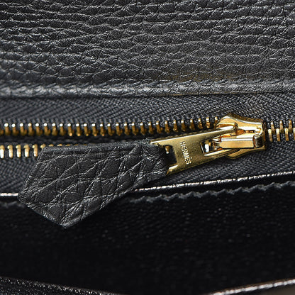 Hermes Togo Kelly Retourne 28 Black 42 of 43
