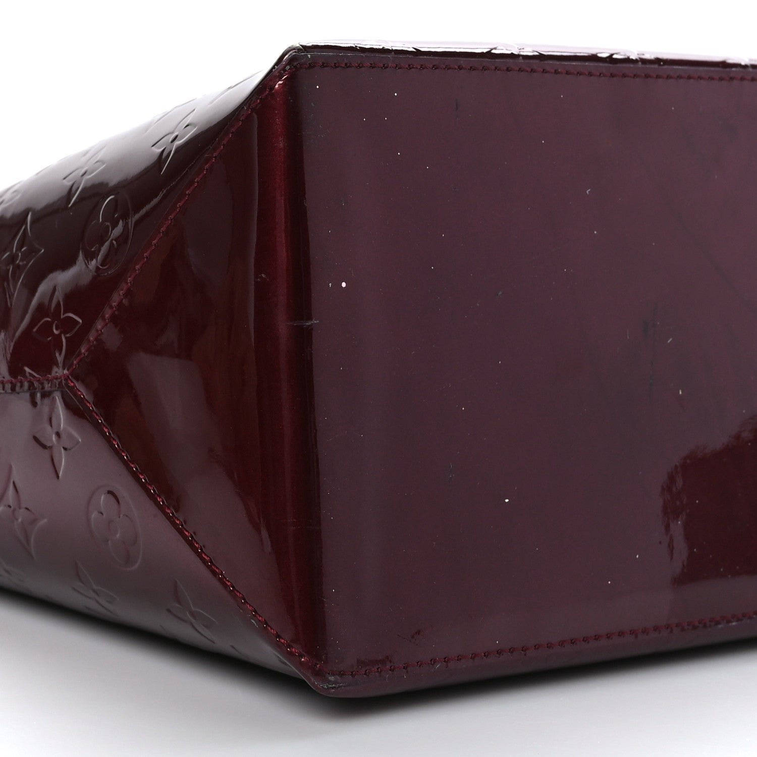 Louis Vuitton Vernis Wilshire GM Rouge Fauviste 9 of 10