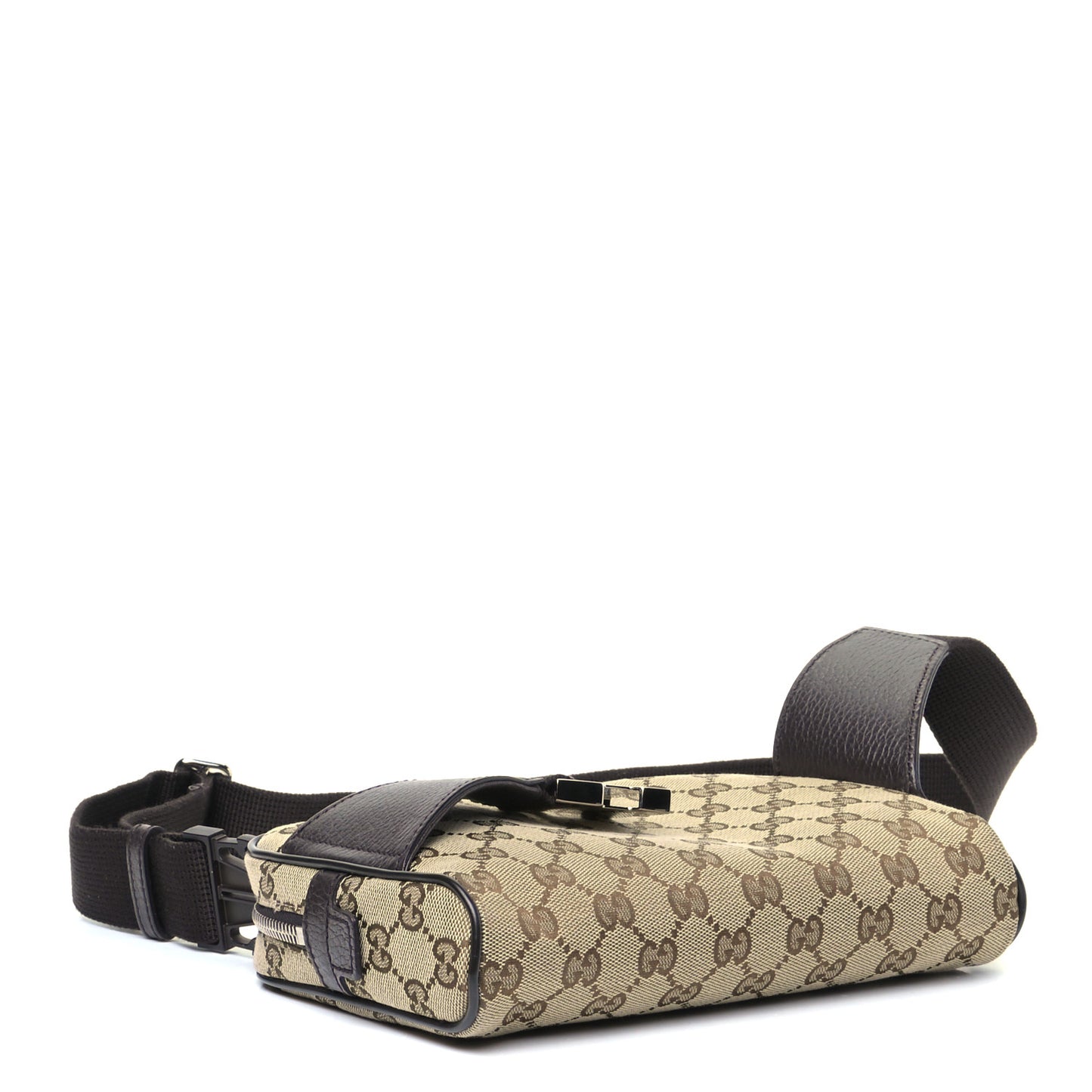 Monogram Belt Bag Dark Brown