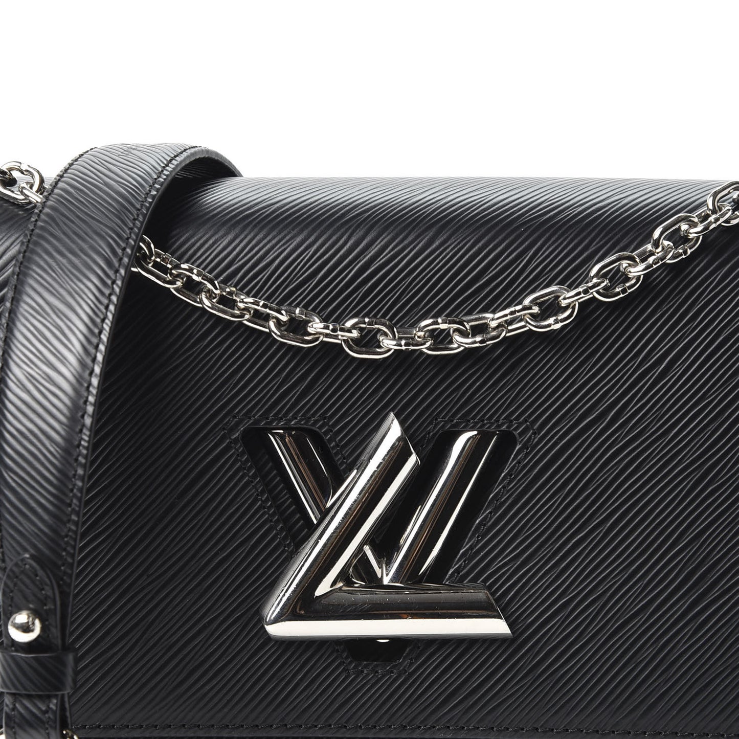Epi Twist Shoulder Bag MM Black