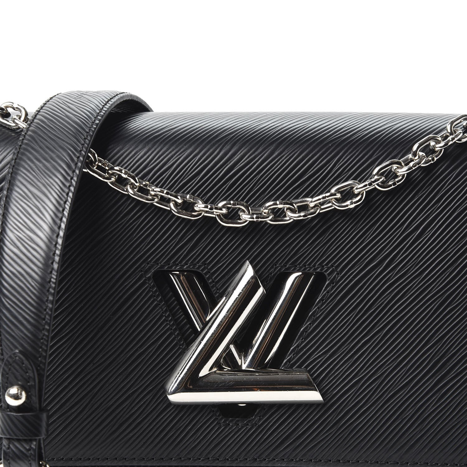 Louis Vuitton Epi Twist Shoulder Bag MM Black 9 of 9