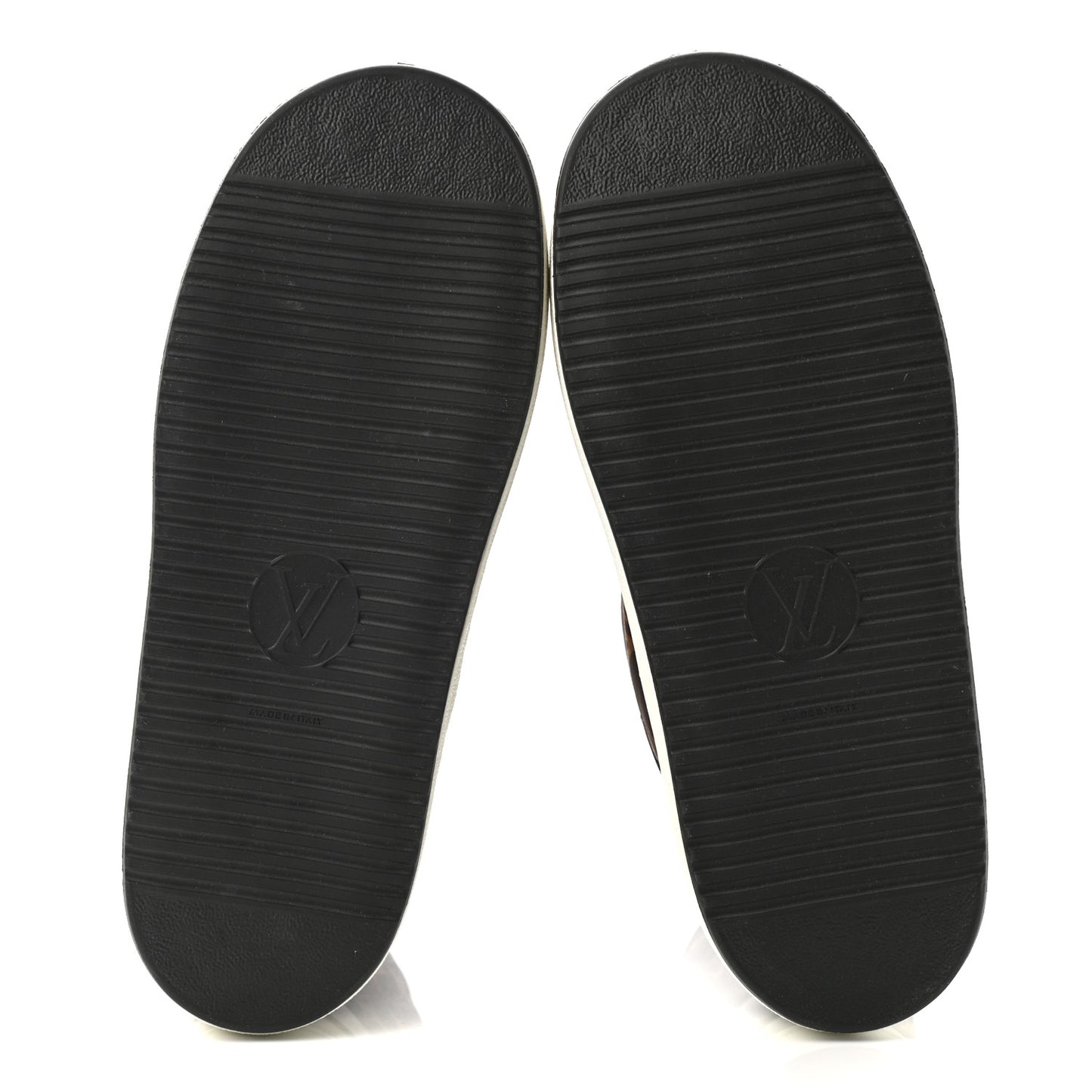 Monogram Polar Flat Half Boots 39 Black
