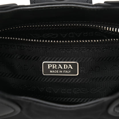 Prada Re-Nylon Spazzolato Re-Edition 2002 Moon Bag Black 5 of 7