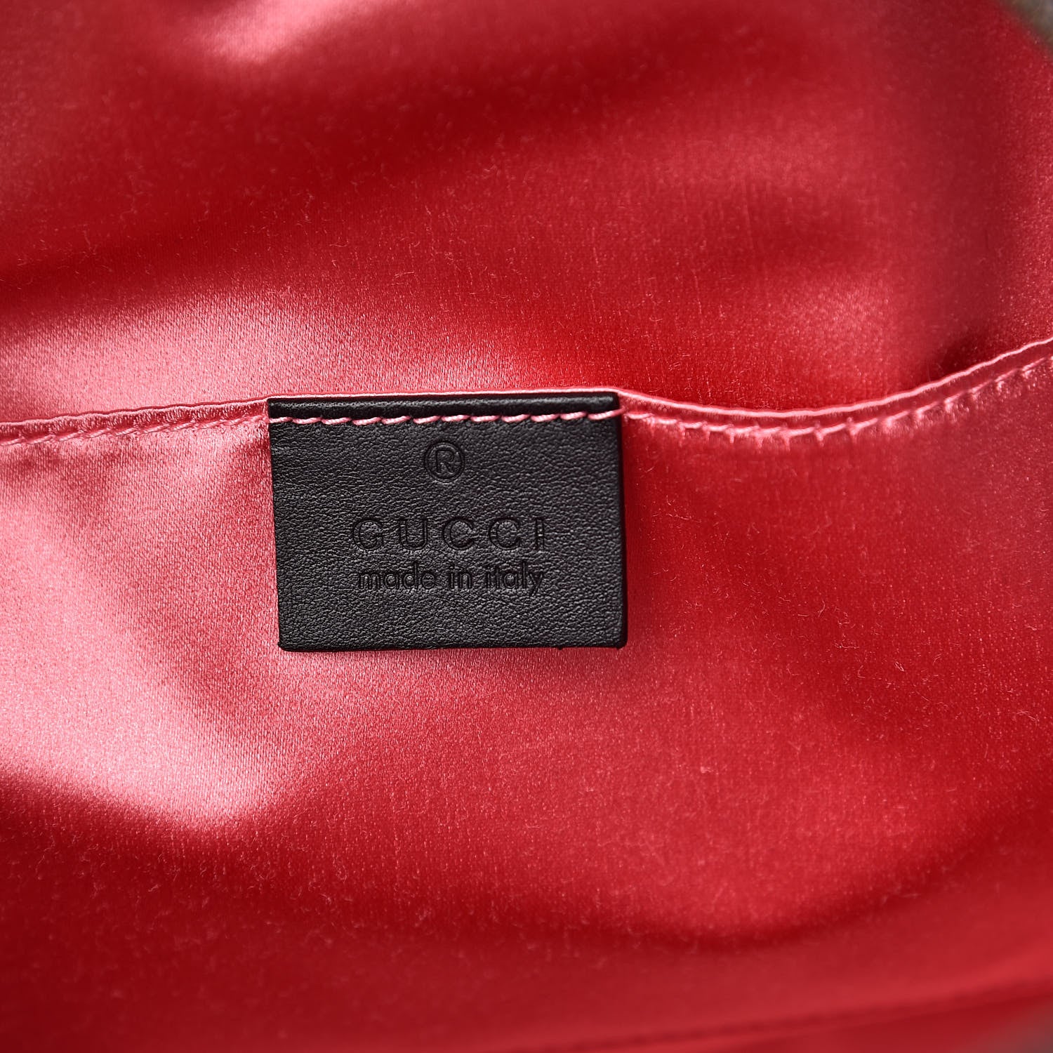 Gucci Velvet Matelasse GG Marmont Dome Backpack Black 6 of 10