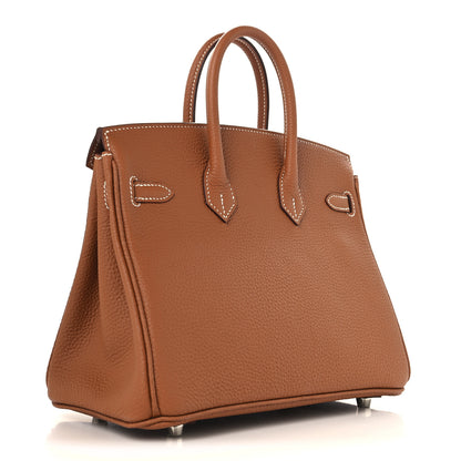 Hermes Togo Birkin 25 Gold 2 of 13