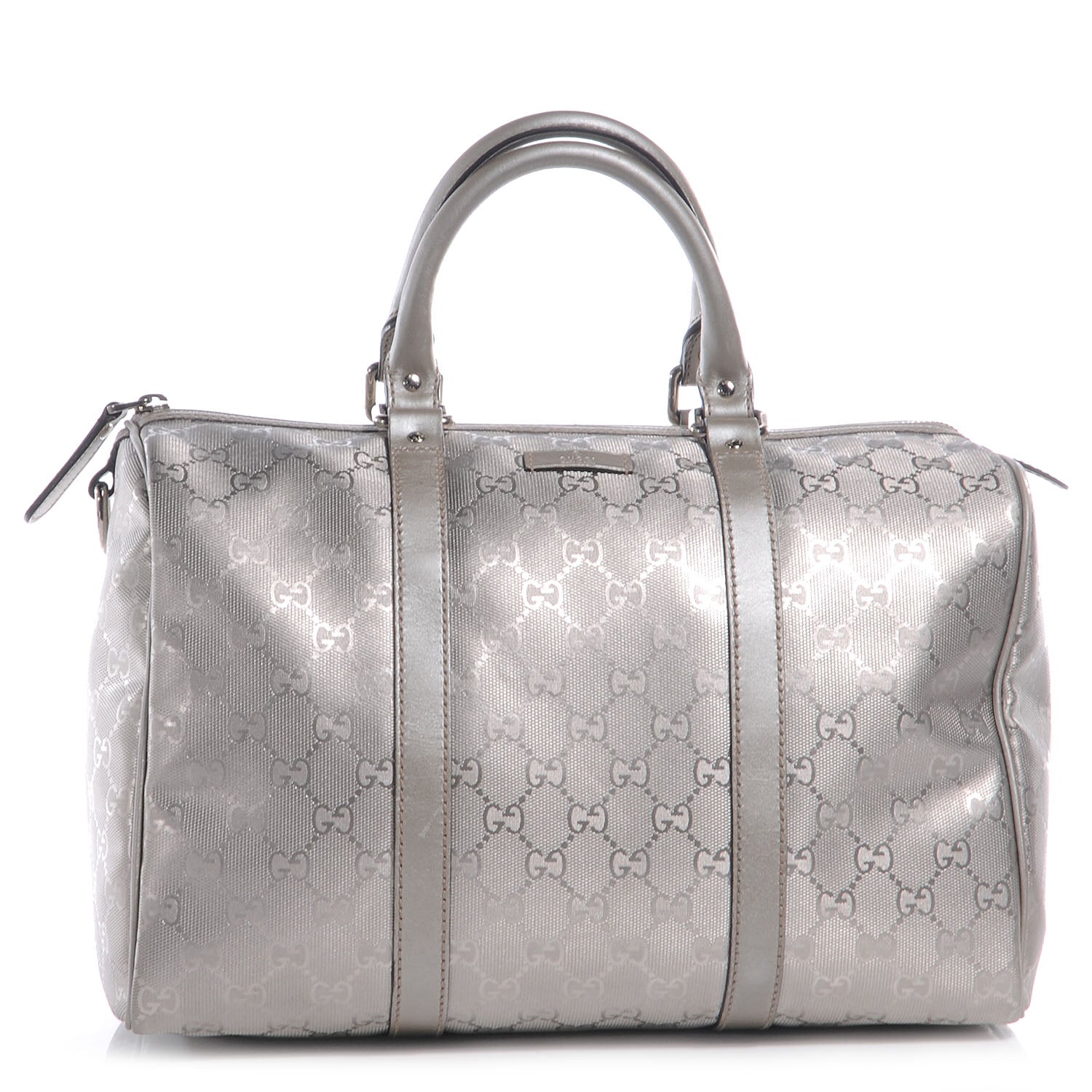 Gucci Imprime Monogram Medium Joy Boston Silver 1 of 10