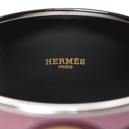 Hermes Enamel Printed Tohu Bohu Extra Wide Bracelet 65 3 of 5
