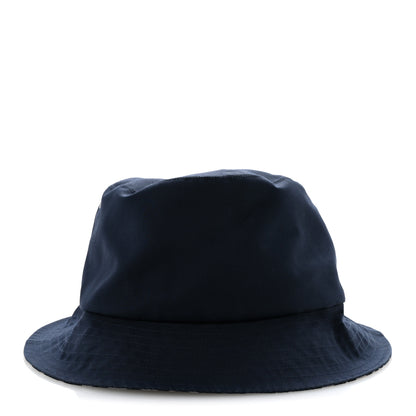 Christian Dior Polyester Cotton Oblique Teddy-D Brim Bucket Hat 58 Blue 3 of 10