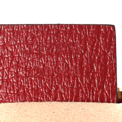 Gucci GG Supreme Monogram Flora Web Small Ophidia Tote Bag Red 7 of 10