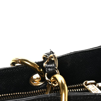 Chanel Caviar Quilted Grand Shopping Tote GST Black 13 of 13