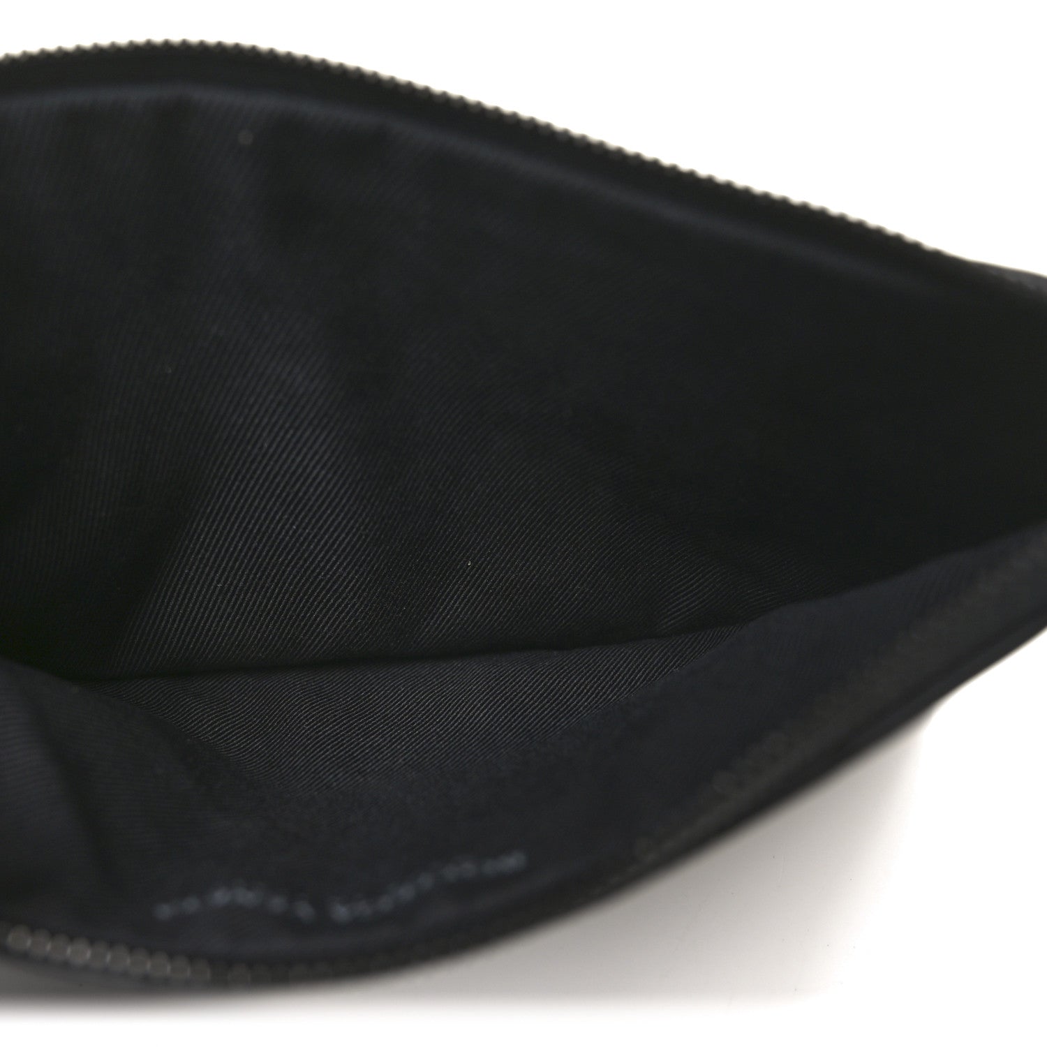 Bottega Veneta Nappa Intrecciato Wristlet Zip Wallet Black 5 of 6