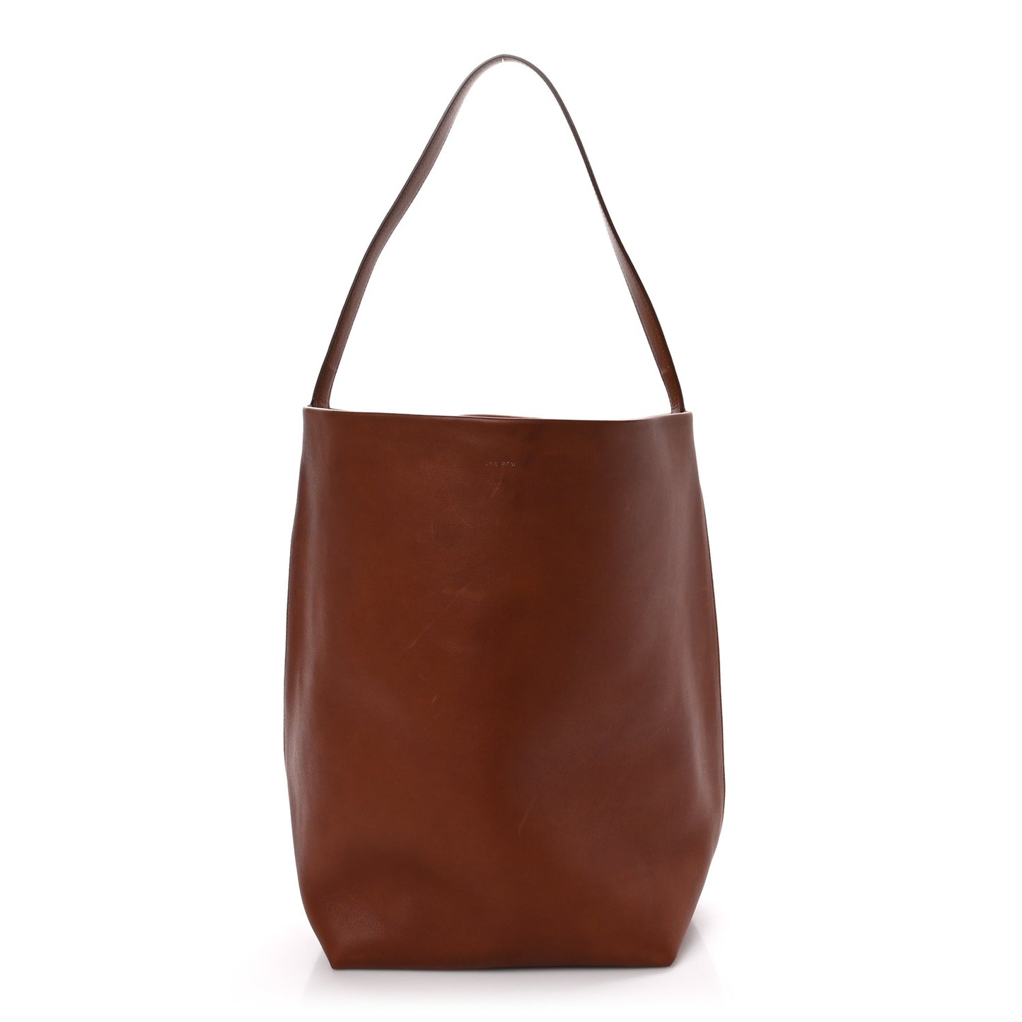 Calfskin Large N/S Park Tote Cognac