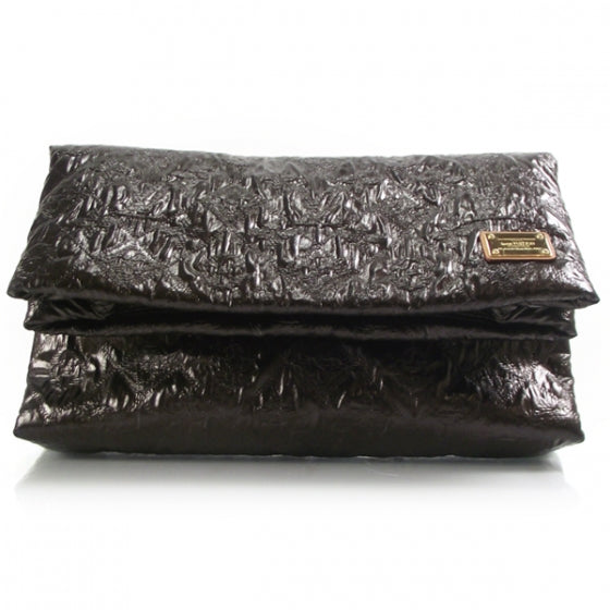 Louis Vuitton Jacquard Quilted Monogram Limelight Clutch PM Brown 1 of 6