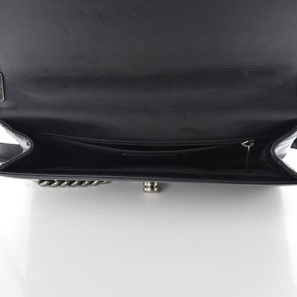 Chanel Glazed Calfskin Medium Boy Flap Black 5 of 15