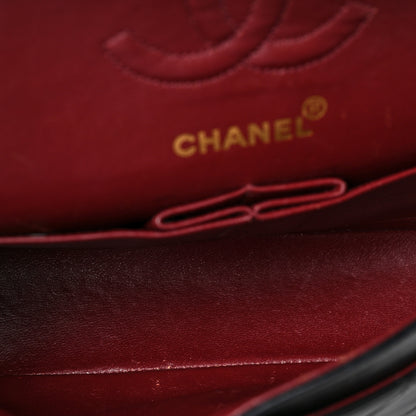 Chanel Lambskin Quilted Small Double Flap Black 5 of 8