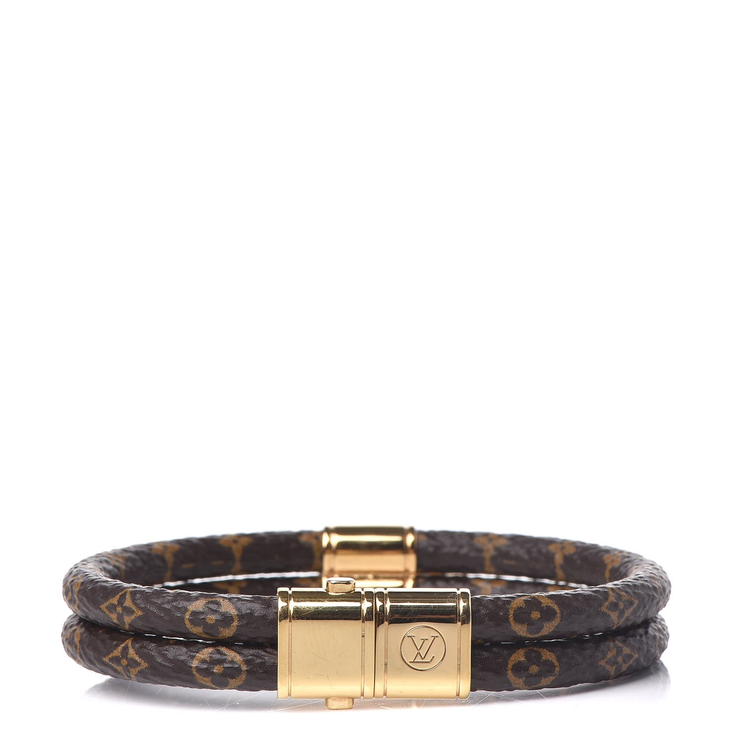 Louis Vuitton Monogram Petit Malle Bracelet 17 3 of 5