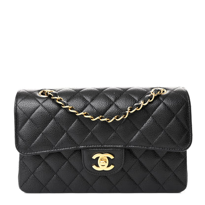 Chanel Caviar Quilted Small Double Flap Black 1 of 11