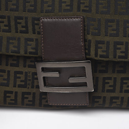 Fendi Zucchino Mama Baguette Brown 12 of 12