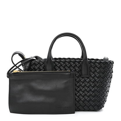 Bottega Veneta Nappa Intrecciato Mini Cabat Black 1 of 11