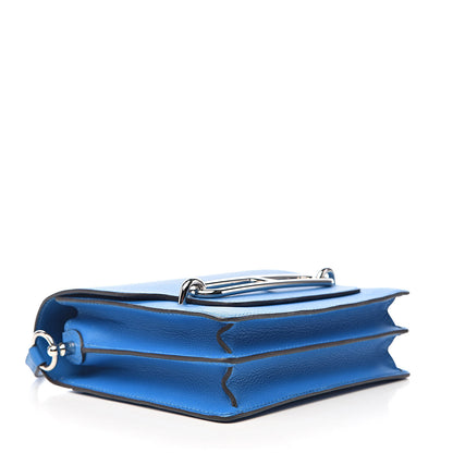 Hermes Evercolor Mini Sac Roulis Bleu Zanzibar 4 of 12