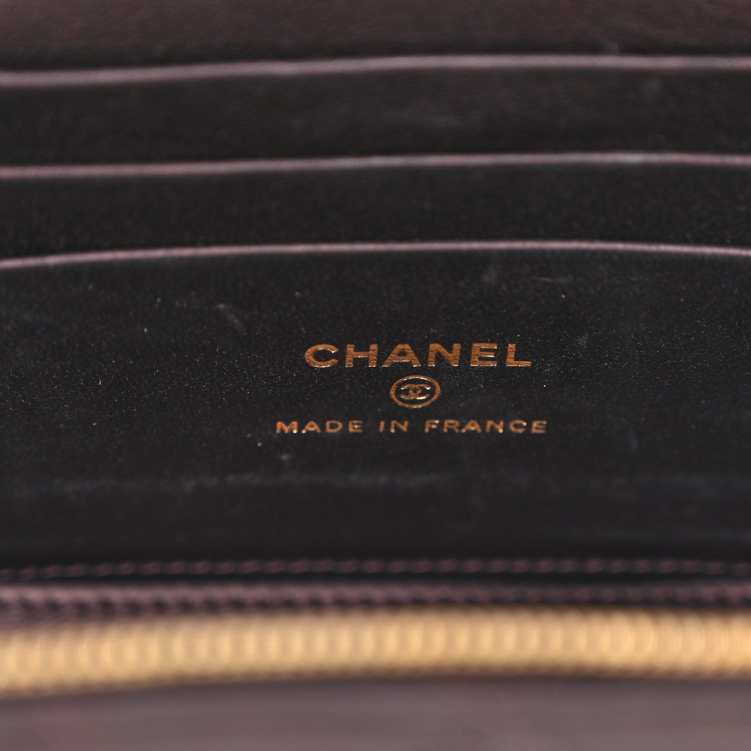 Chanel Iridescent Lambskin Quilted Small Top Handle Vanity Case With Chain Burgundy 6 of 11