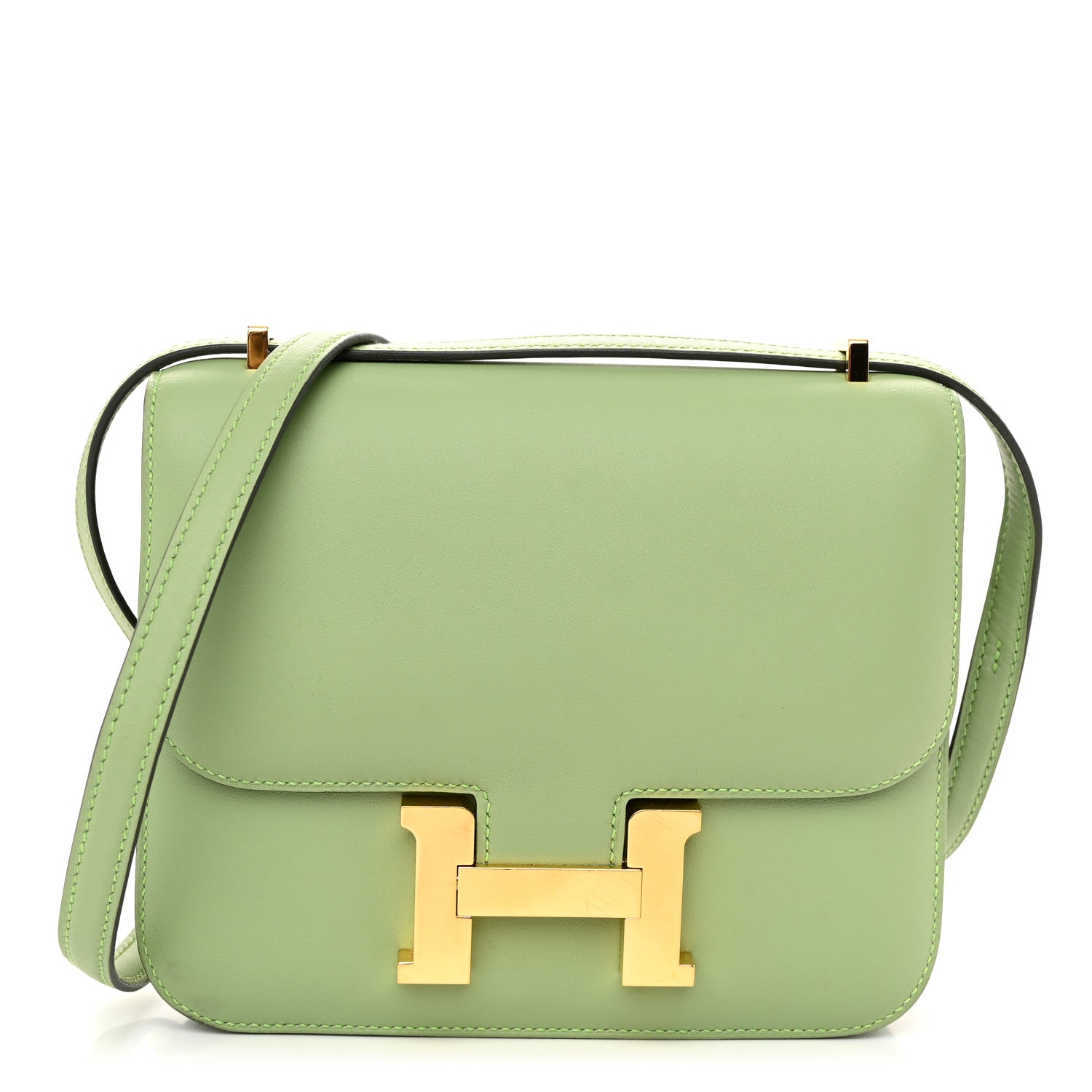 Hermes Swift Constance 18 Vert Criquet 1 of 11