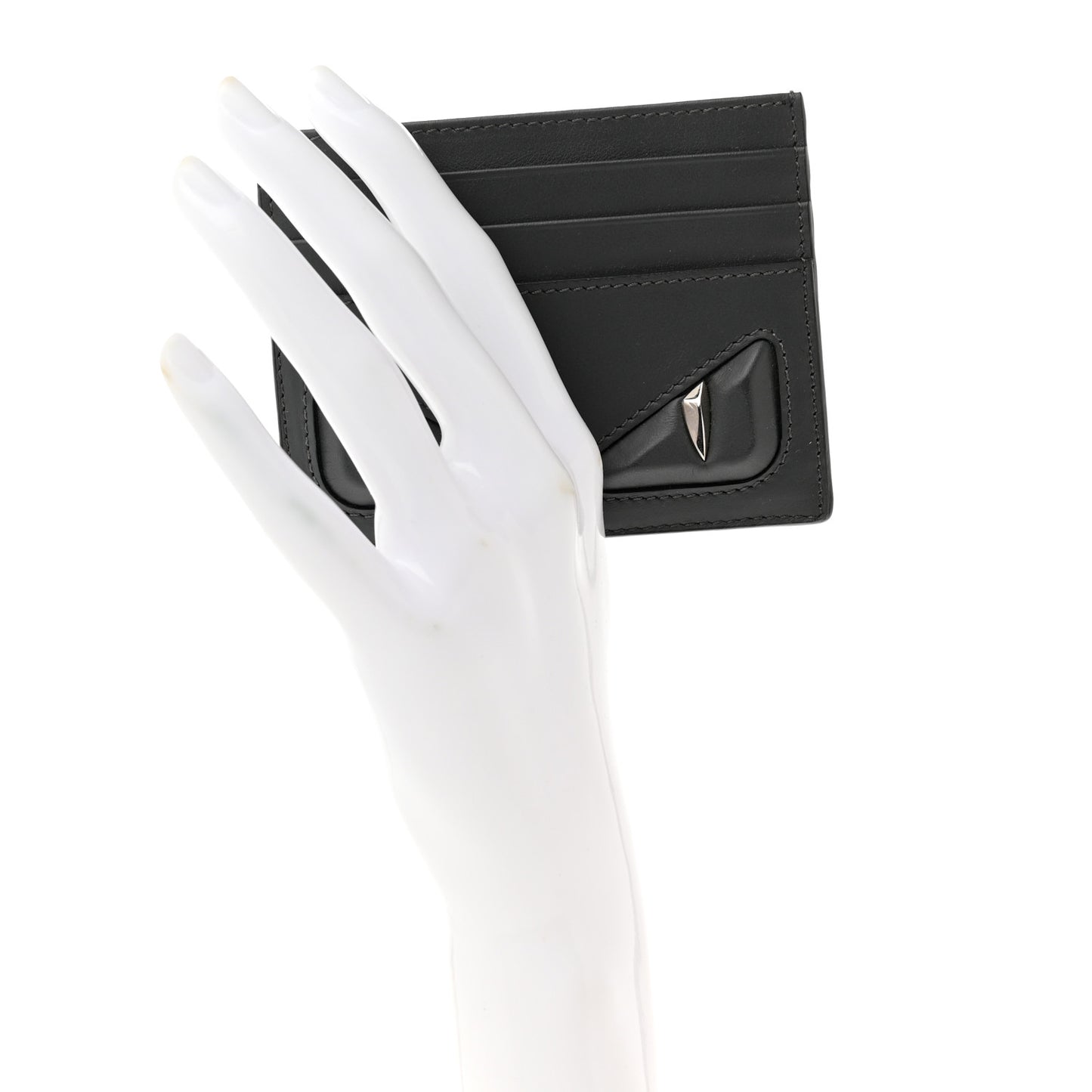 Vitello Century Monster Eyes Card Holder Asfalto