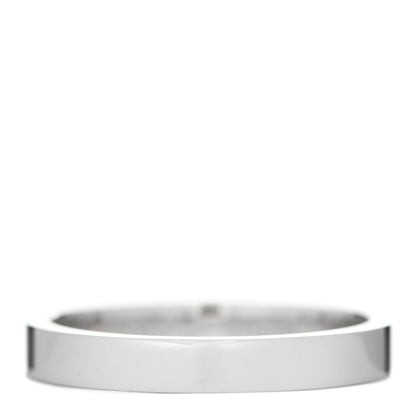 Cartier Platinum 3mm C De Cartier Wedding Band Ring 57 8 3 of 6