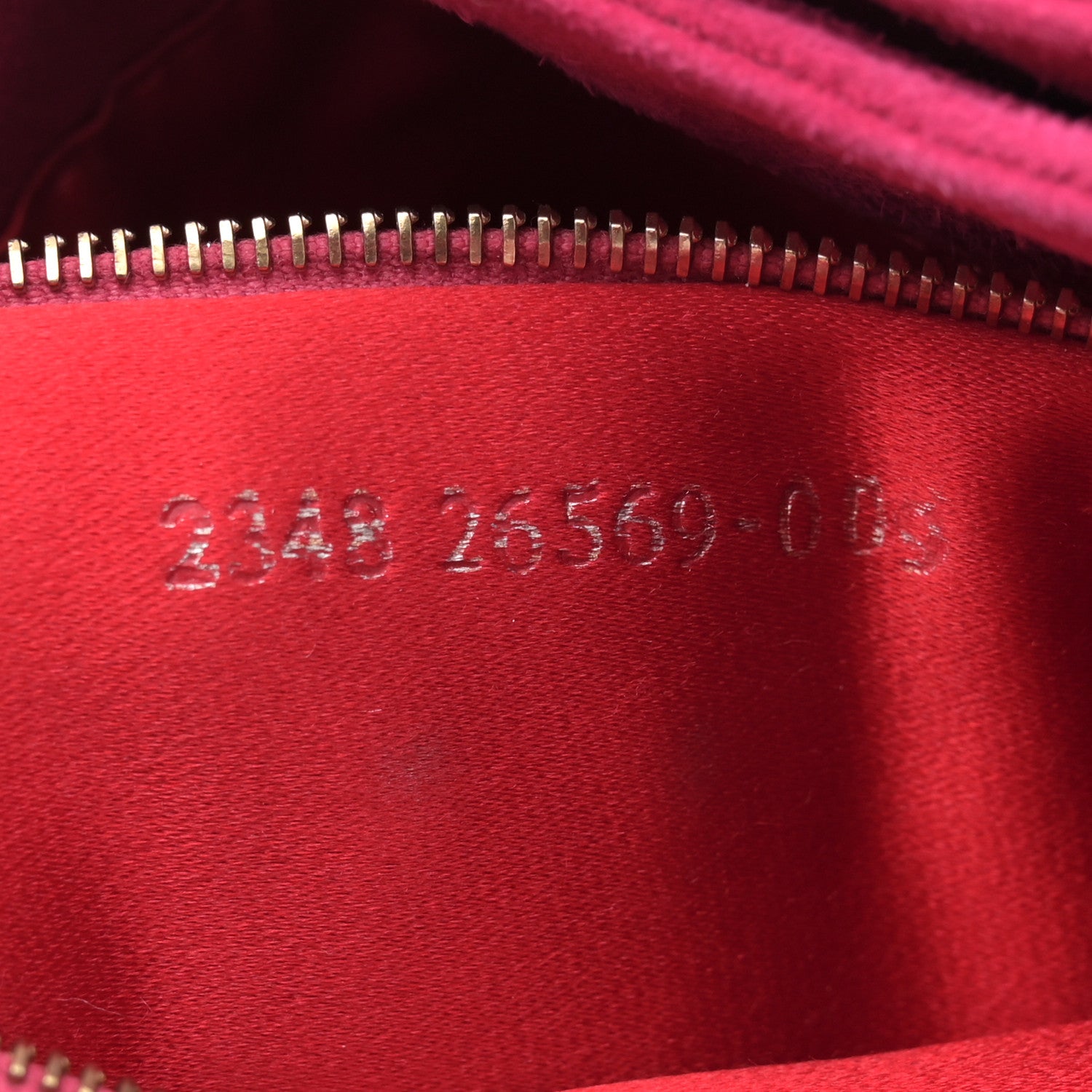 Fendi Suede Shoulder Bag Fuchsia 8 of 12