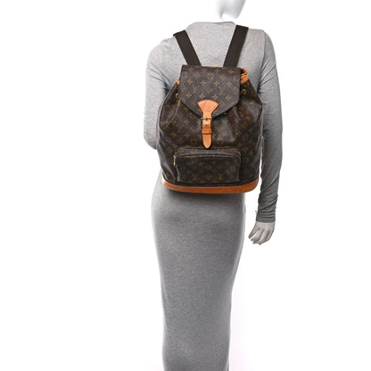 Louis Vuitton Monogram Montsouris GM Backpack 2 of 10