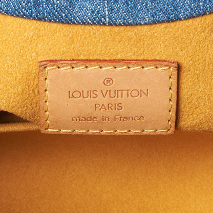 Louis Vuitton Monogram Denim Pleaty Blue 8 of 8
