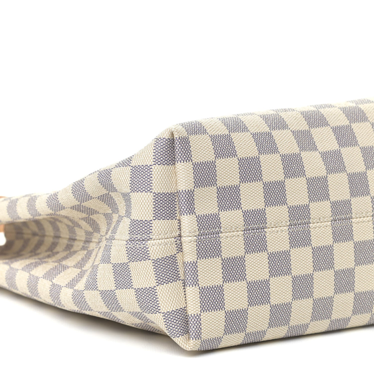 Louis Vuitton Damier Azur Graceful MM Rose Ballerine 5 of 10