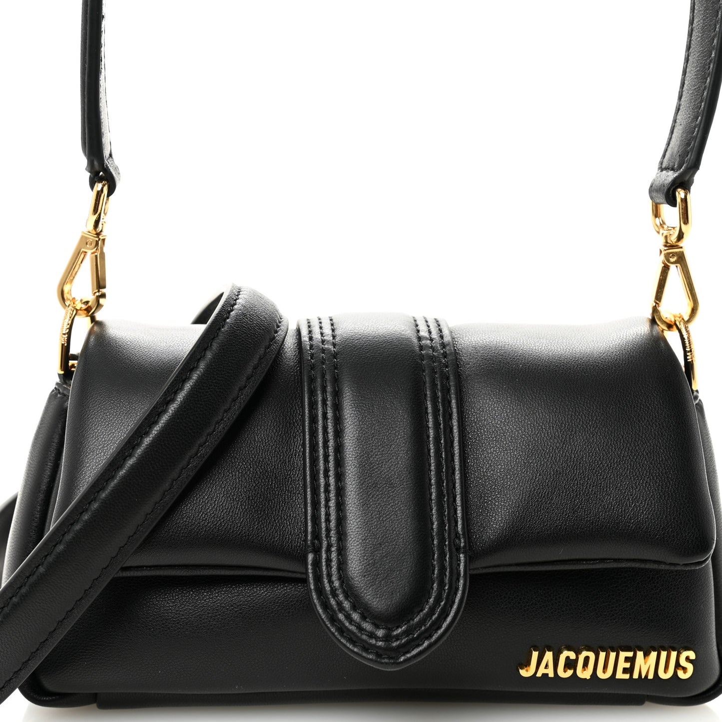 Padded Lambskin Le Petit Bambimou Black