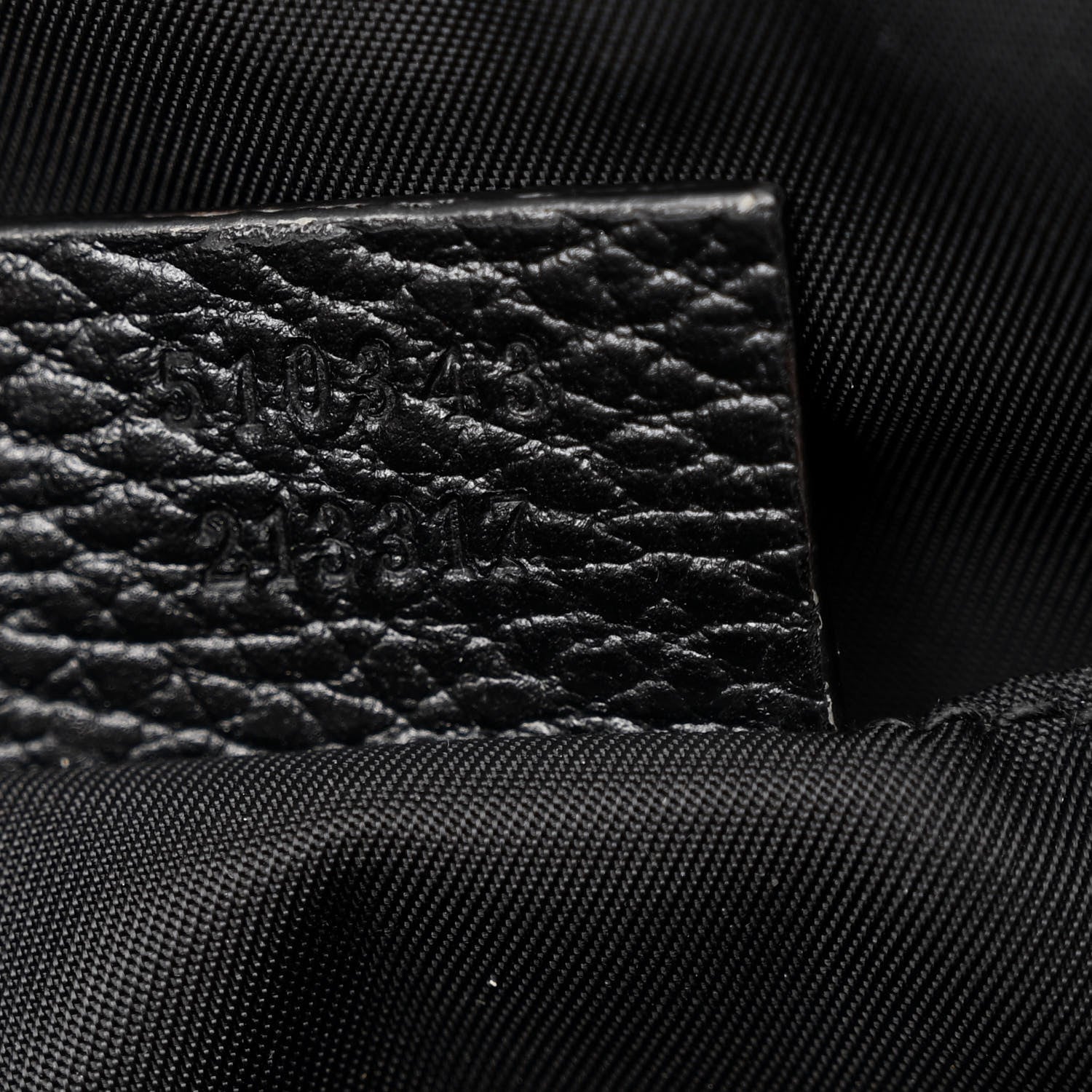 Gucci Nylon Monogram Medium Light Single Buckle Backpack Black 7 of 10