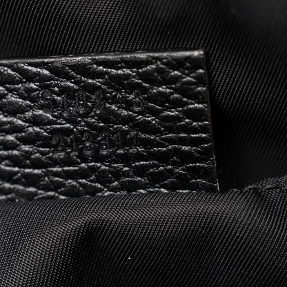 Gucci Nylon Monogram Medium Light Single Buckle Backpack Black 7 of 10