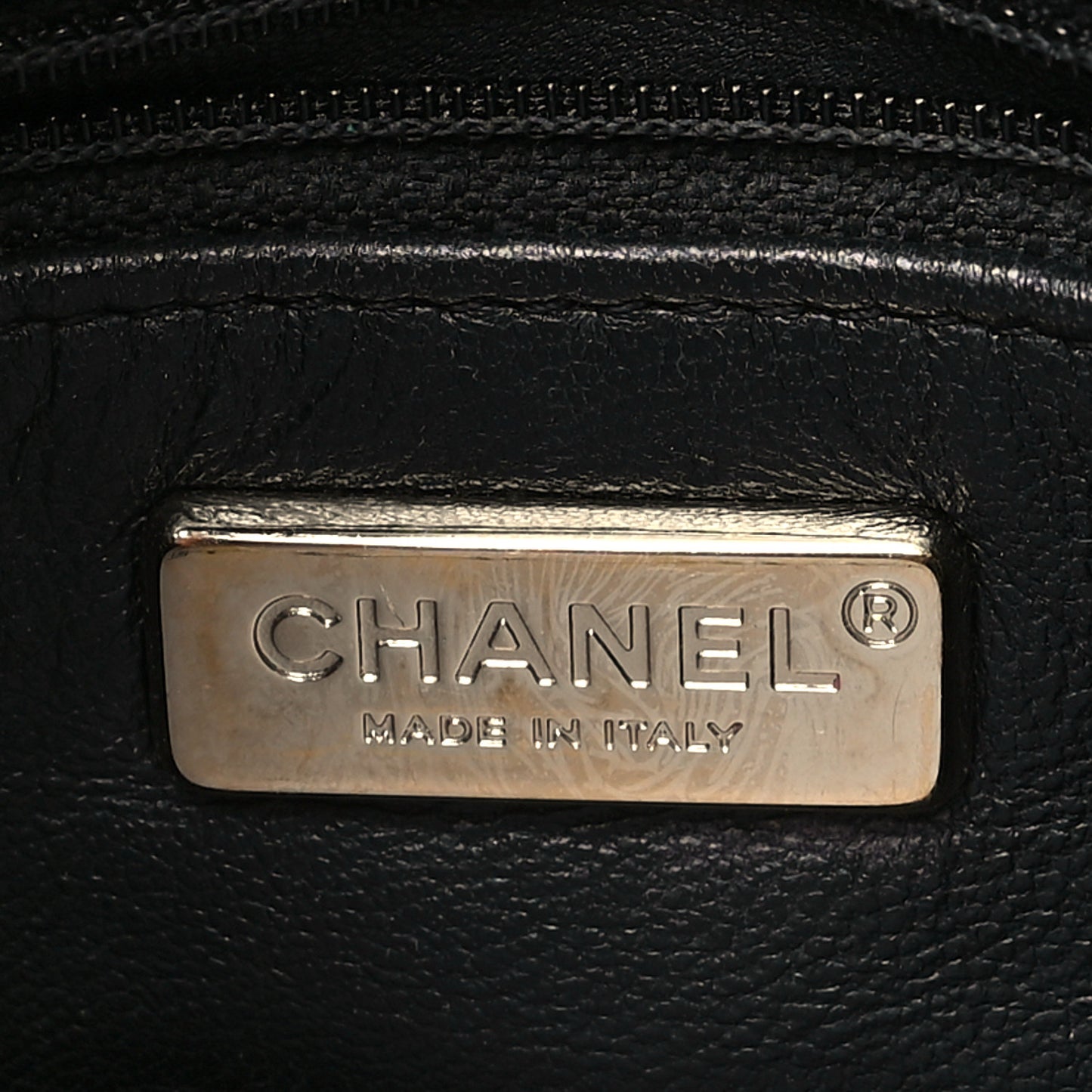 Lambskin Crystal Diamante Small Flap Black